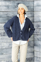 Load image into Gallery viewer, Stylecraft Pattern 9856: Round & V Neck Cardigans in ReCreate DK (digital download)