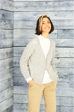 Load image into Gallery viewer, Stylecraft Pattern 9860: Round & V Neck Cardigans in ReCreate DK (digital download)