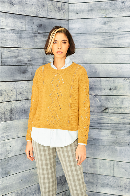 Stylecraft Pattern 9861: Tunic, Sweater and Snood in ReCreate DK (digital download)