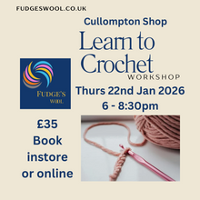 Load image into Gallery viewer, Cullompton Workshop: Learn to Crochet Evening Session