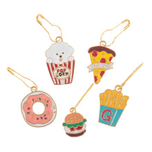Load image into Gallery viewer, Metal charm Stitch Markers in a pot