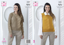 Load image into Gallery viewer, King Cole Pattern 5349: Top &amp; Sweater
