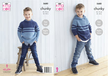 Load image into Gallery viewer, King Cole Pattern: 5680 Sweater and Hooded Sweater
