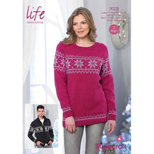 Load image into Gallery viewer, Stylecraft Pattern 9028: Christmas Sweater and Jacket