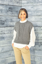 Load image into Gallery viewer, Stylecraft Pattern 9857: Round & V Neck TankTops in ReCreate DK