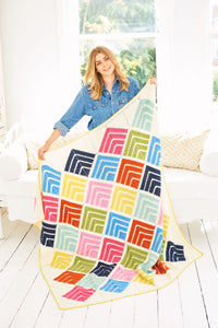 Stylecraft pattern 9956: Crochet Mitered Square Blanket (digital download)