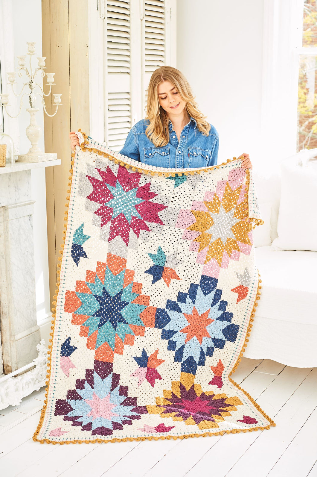Stylecraft Pattern 9957: Crochet Harvest Blanket (digital download)