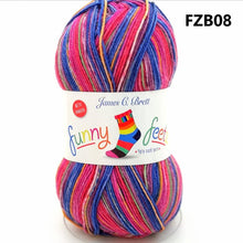 Load image into Gallery viewer, James C Brett Funny Feetz with Bamboo 4pLY
