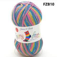 Load image into Gallery viewer, James C Brett Funny Feetz with Bamboo 4pLY
