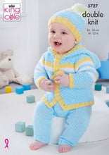 Load image into Gallery viewer, King Cole Pattern 5727: Baby Set