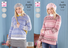 Load image into Gallery viewer, King Cole Pattern 5653: Sweater &amp; Tunic
