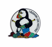 Load image into Gallery viewer, Woolly Puffins Enamel Pins
