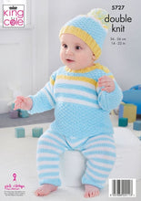Load image into Gallery viewer, King Cole Pattern 5727: Baby Set