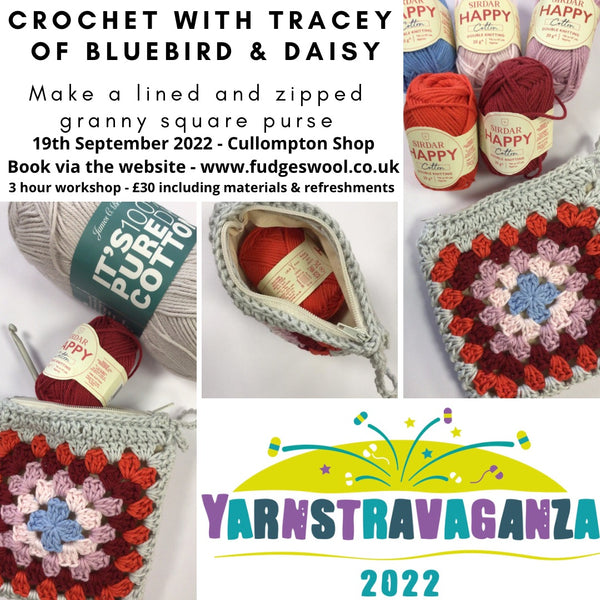 Crochet Workshop for Yarnstravaganza!