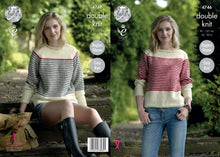 Load image into Gallery viewer, King Cole Pattern 4746: Sweaters
