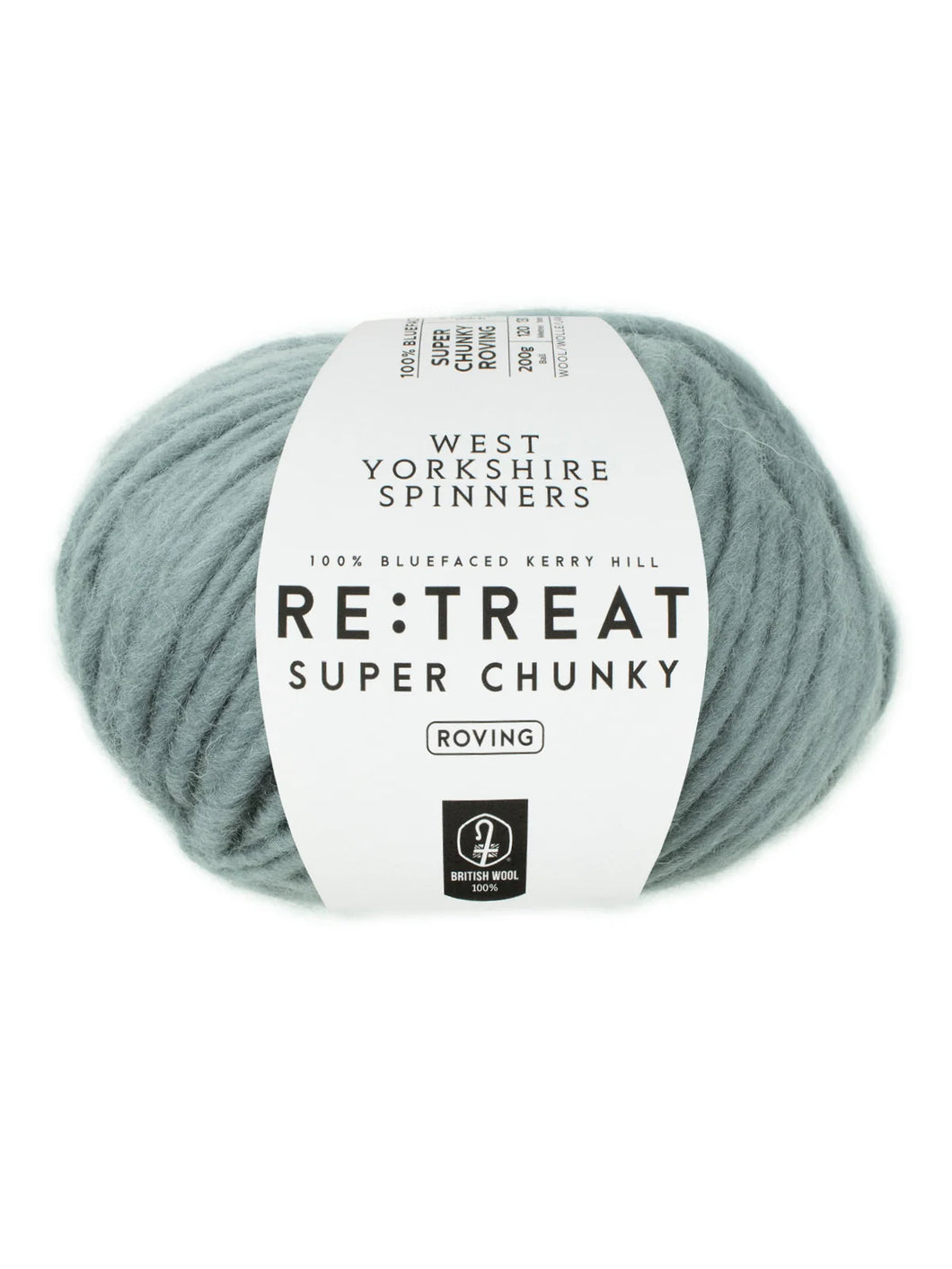 RE:TREAT SUPER CHUNKY Roving 100% Wool