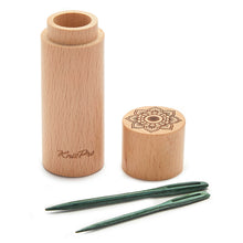 Load image into Gallery viewer, Knit Pro The Mindful Collection Teal Wooden Darning Needles
