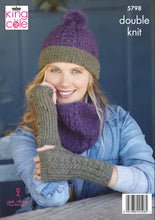 Load image into Gallery viewer, King Cole Pattern 5798: Accessories
