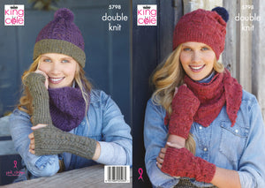 King Cole Pattern 5798: Accessories