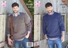 Load image into Gallery viewer, King Cole Pattern 5799: Round and V NeckSweaters
