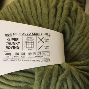 RE:TREAT SUPER CHUNKY Roving 100% Wool
