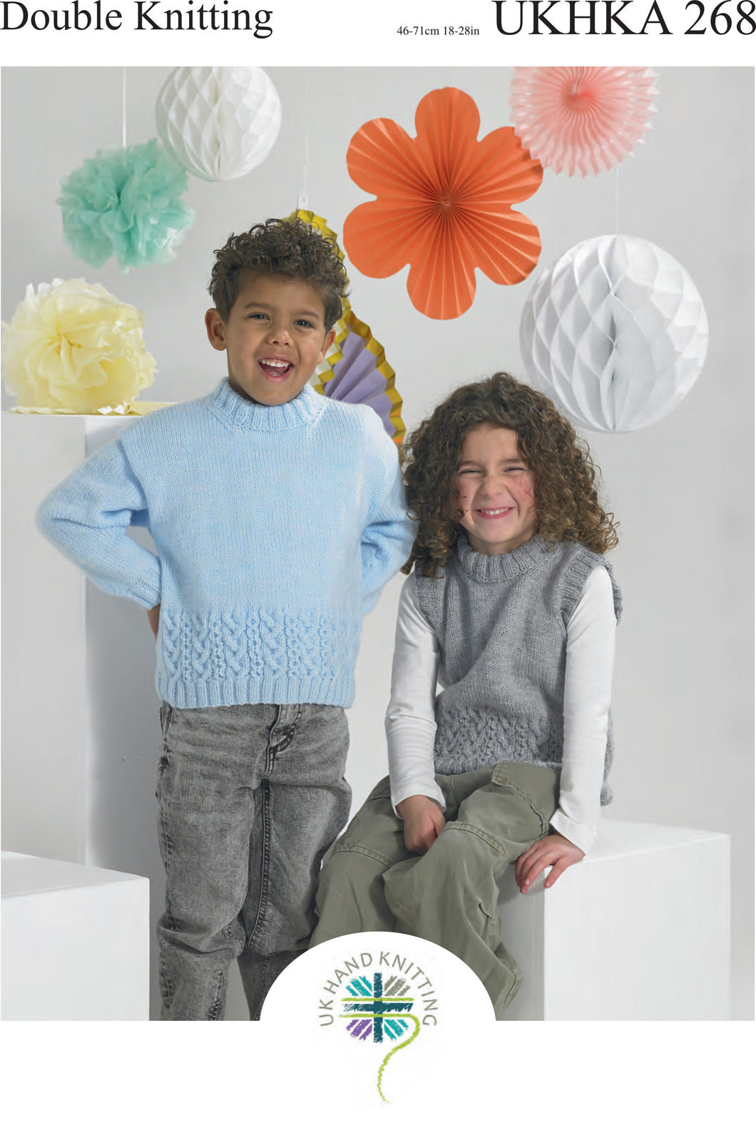 UKHKA Pattern 268: Sweter and Slipover