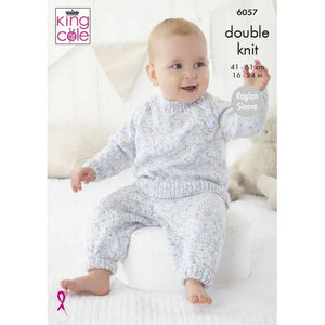 King Cole Pattern 6057: Sweater, Dress and Pants