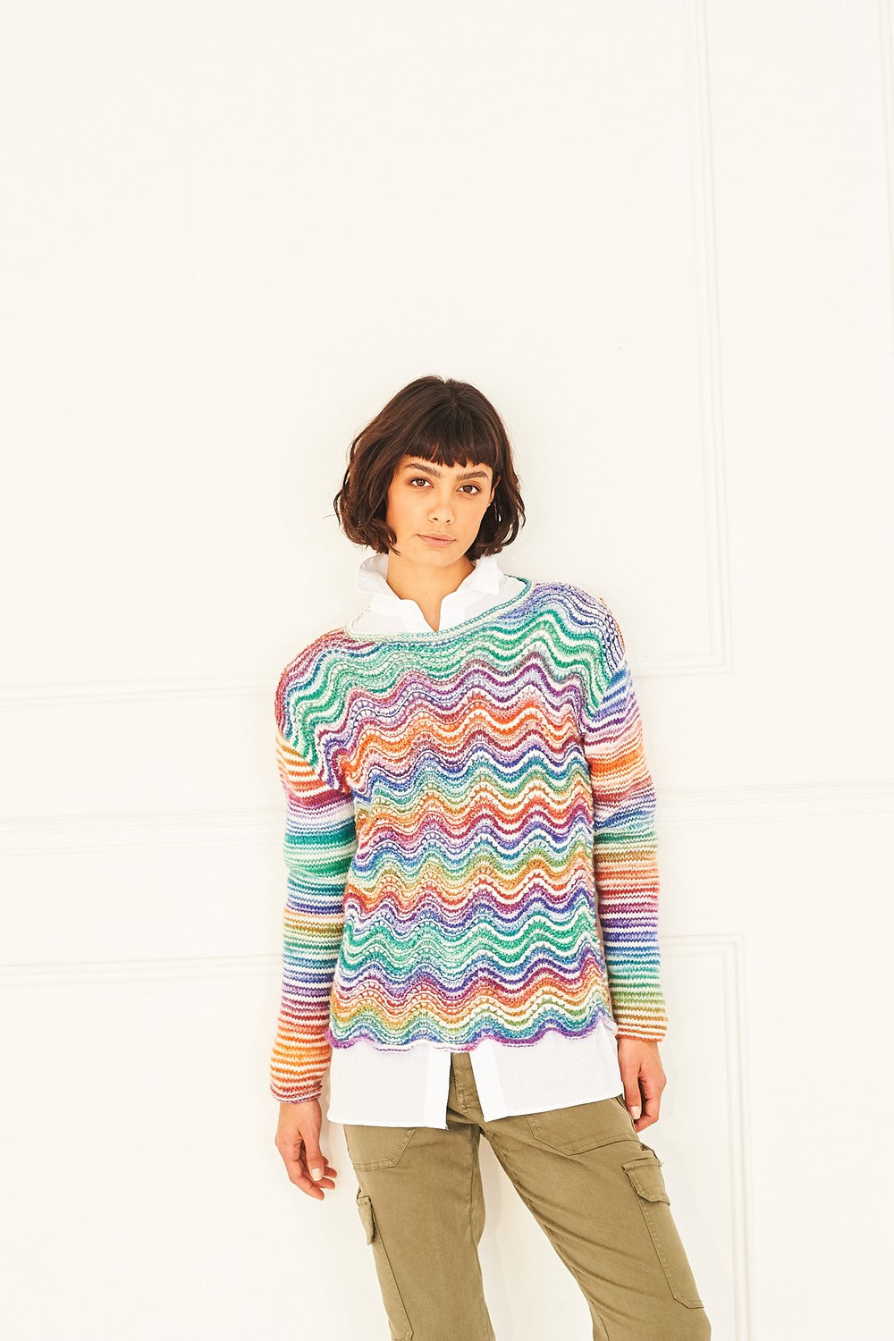 Stylecraft Pattern 10037: Sweater & Tank Top