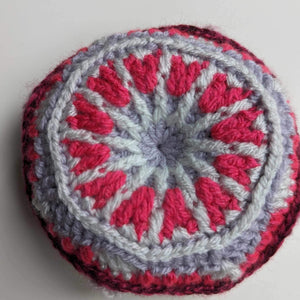 Overlay crochet Biscornu Workshop