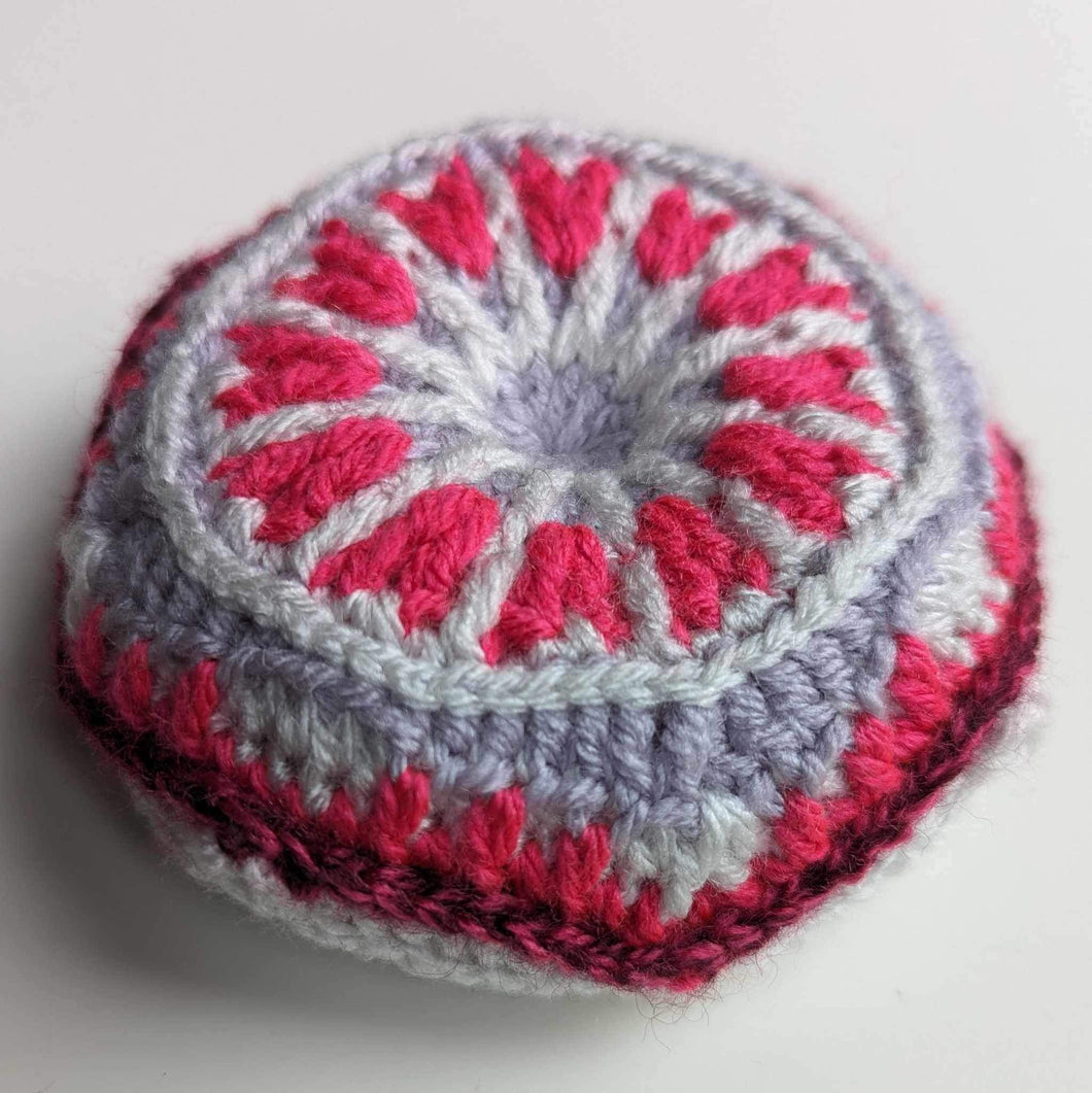 Overlay crochet Biscornu Workshop