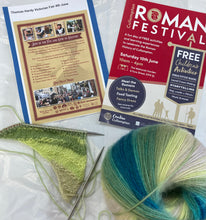 Load image into Gallery viewer, Hardy Meets The Romans Scarf (digital download) Free
