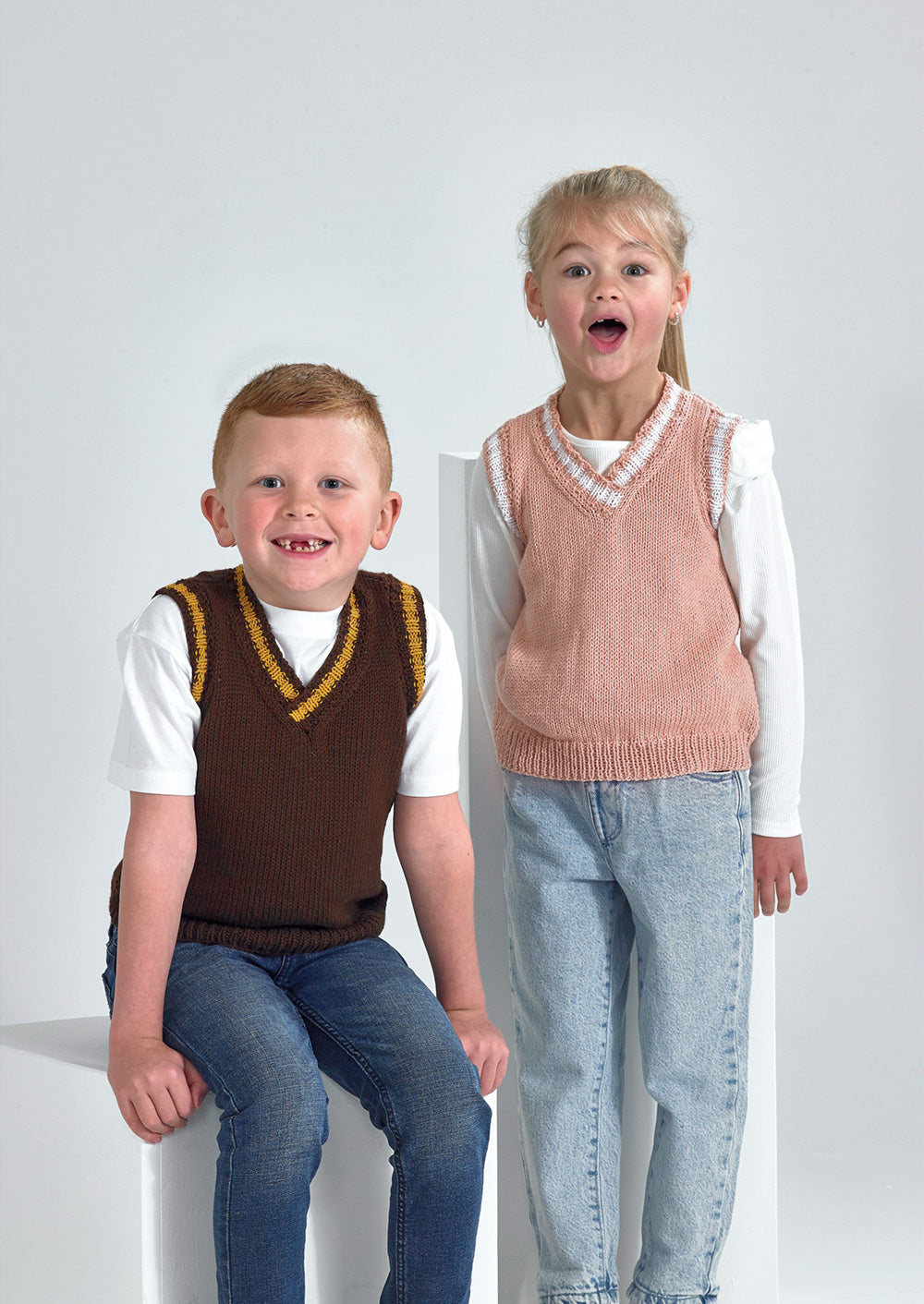 James C Brett Pattern JB942: Slipover