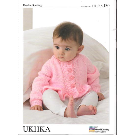 UKHKA Pattern 130: Cardigans and sweater