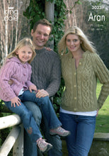 Load image into Gallery viewer, King Cole Pattern 3023: Sweater, Cardigan &amp; Hooded Jacket
