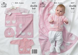 King Cole Pattern 3317: In the pink