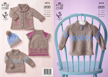 Load image into Gallery viewer, King Cole Pattern 3974: Baby Set
