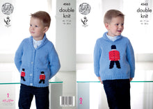 Load image into Gallery viewer, King Cole Pattern 4563: Sweater and cardigan
