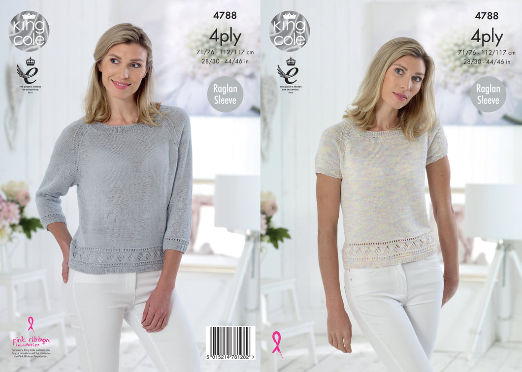 King Cole Pattern 4788: Tops