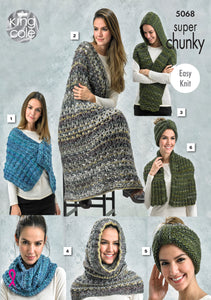 King Cole Pattern 5068: Accessories