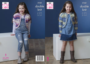 King Cole Pattern 5163: Cardigans