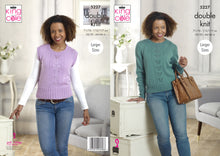 Load image into Gallery viewer, King Cole Pattern 5227: Sweater and Slipover
