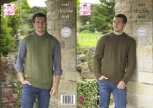 Load image into Gallery viewer, King Cole Pattern 5367: Sweater and Slipover

