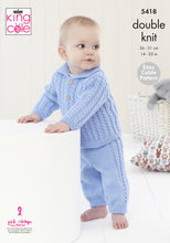Load image into Gallery viewer, King Cole Pattern 5418: Babies jacket &amp; trousers
