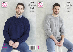 King Cole Pattern 5484: Sweaters