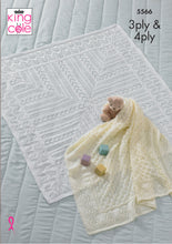 Load image into Gallery viewer, King Cole Pattern 5566: Baby Blankets
