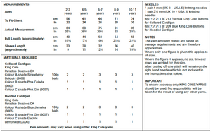 King Cole Pattern 5613: Cardigans