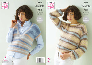 King Cole Pattern: 5911 Top and Sweater