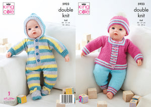 king Cole Pattern 5923: Doll Clothes