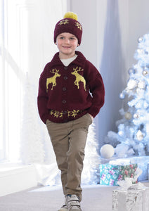 Stylecraft Pattern 9032: Christmas Jacket, Hat, Scarf and Leg Warmers