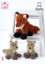Load image into Gallery viewer, King Cole Pattern 9110 : Tinsel Fox
